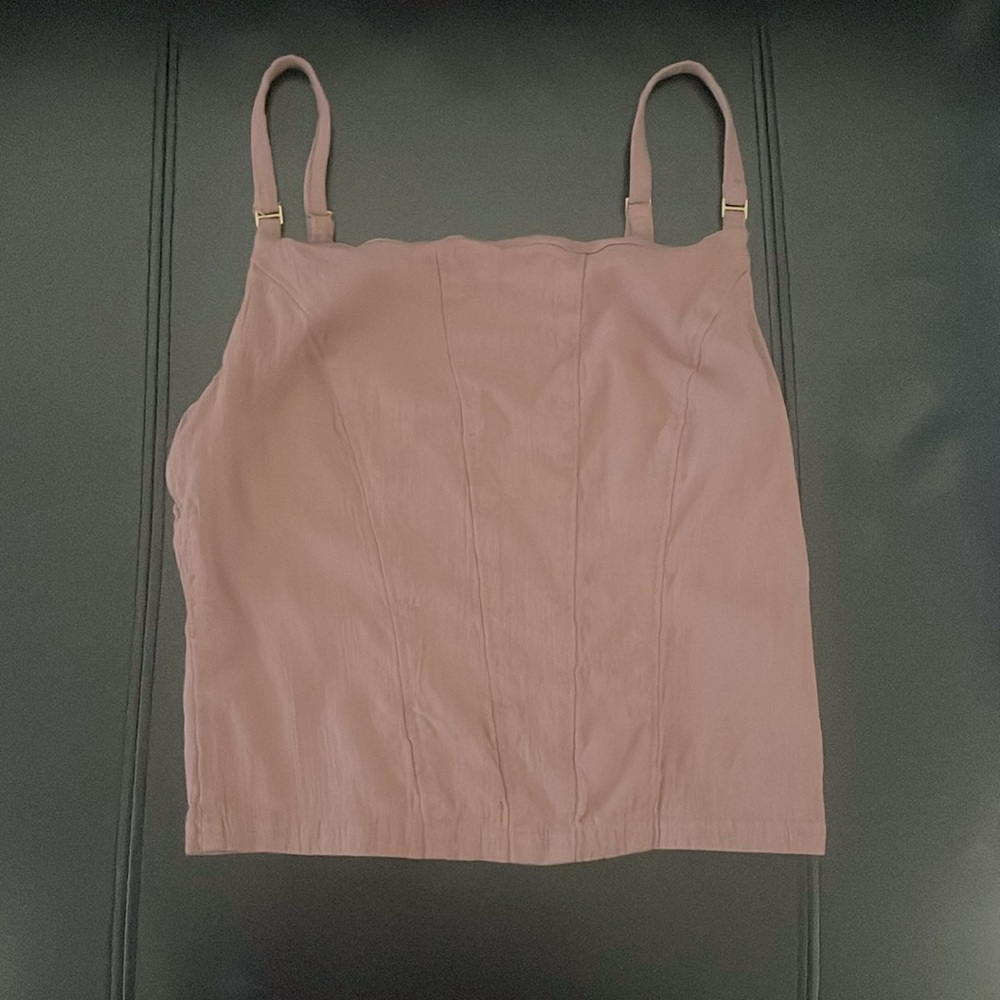 Free People Pink Mauve Camisole Top